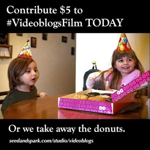 Taking donuts from kids