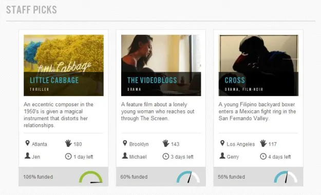 We're a STAFF PICK. And we are over 60% funded.