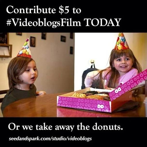 The joking started in fundraising. We honestly let them keep the donuts.