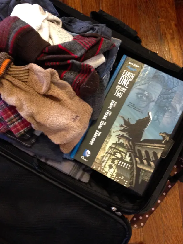 Don't forget to pack your socks and your Batmen.